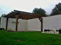 masivní pergola